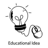 de moda educativo idea vector