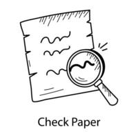 Trendy Check Paper vector