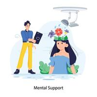 Trendy Mental Support vector