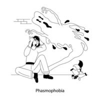 Trendy Phasmophobia Concepts vector