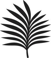 TropicEnigma Intriguing Icon Design LeafyLabyrinth Complex Leaf Emblem vector