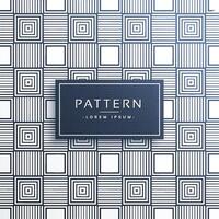 stylish line pattern in squares background vector
