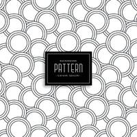 line circle pattern design background vector