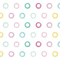colorful circles pattern design background vector