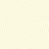 dots circle pattern background in soft yellow color vector