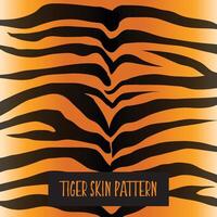 tiger skin pattern texture design vector