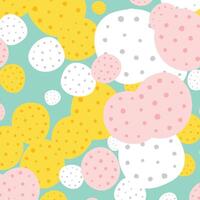 abstract colorful dots pattern background vector