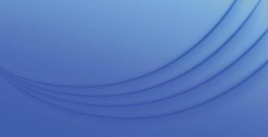 modern blue wave presentation background vector