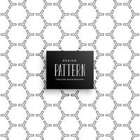 stylish hexagonal pattern design background vector