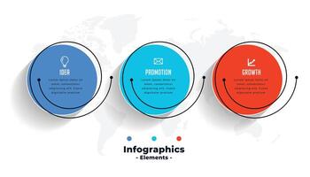 creativo infografia diseño para negocio datos visualización vector