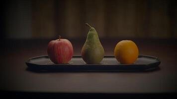 friska näring frukt med vitaminer och antioxidanter video