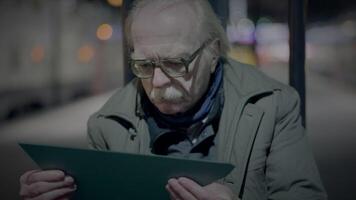 Lonely Questioning Caucasian Man Seeing Himself Reflecting in Mirror video