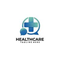 healthcare logo concept vector