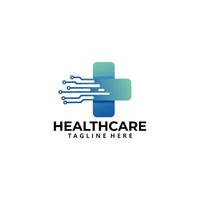 healthcare logo concept vector