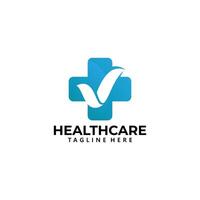 healthcare logo concept vector