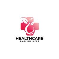 healthcare logo concept vector