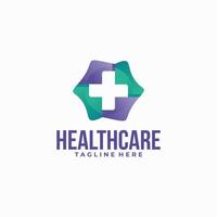 healthcare logo concept vector