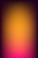 Illustration of vertical gradient background with orange pink and black colors vector