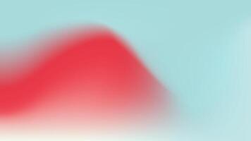 Illustration of mesh gradient with red and cyan colors vector