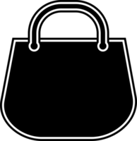 Damen Handtasche Symbol png