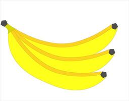 banana simple icon vector