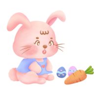 Cute bunny easter png