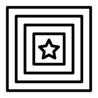Paling Line Icon Design vector