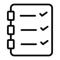 Plan Line Icon Design vector