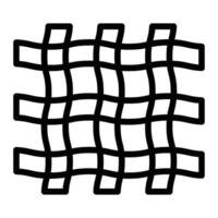 Fabric Line Icon Design vector