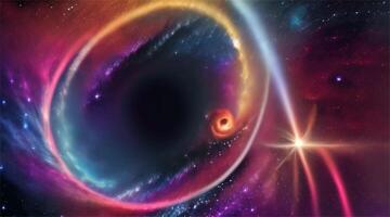 universo spazio galassia nebulosa stelle per intro titolo video