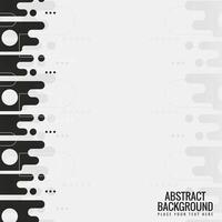 black background abstract shape style vector