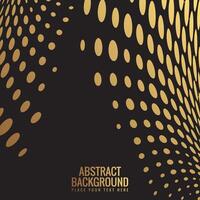 Luxury gold abstract dot design background vector