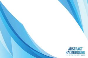 modern stylish blue abstract design background vector