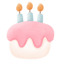 Cake and candle png