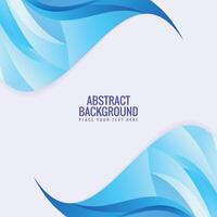 modern stylish blue abstract design background vector