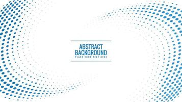 Blue stylish dot abstract design background vector