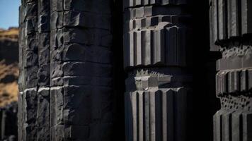 Close up Basalt Columns photo