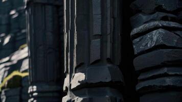 Close up Basalt Columns photo