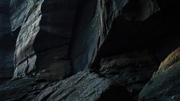 Close up rock formation photo