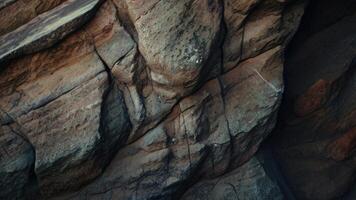 Close up rock formation photo