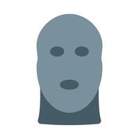 Balaclava Flat icon vector