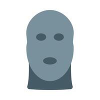 Balaclava Flat icon vector