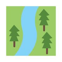 Course Flat icon vector