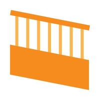 Ramp Flat icon vector