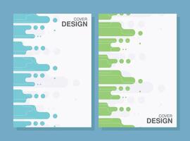 vistoso mínimo ola resumen cubrir diseño vector