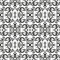 flourishes flat art pattern background vector