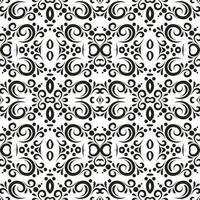 flourishes flat art pattern background vector