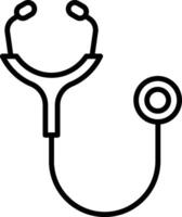 Stethoscope icon set vector