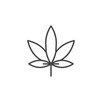 marijuana icono conjunto vector