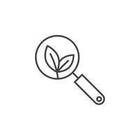 Botany icon set vector